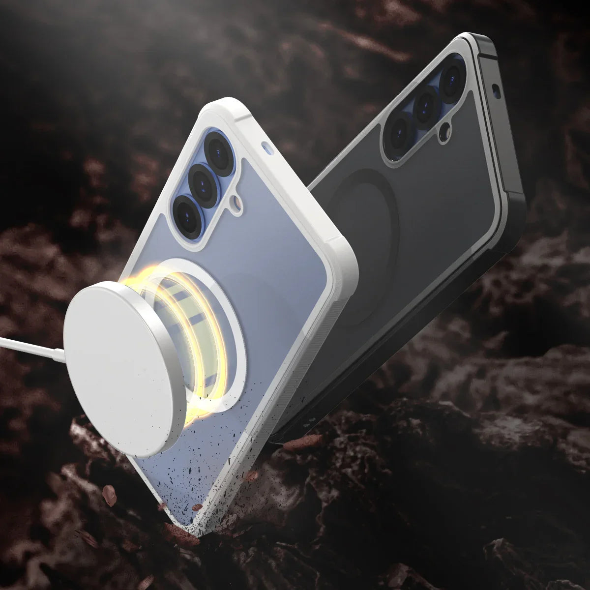 Araree Samsung S25 Plus Duple Armor Magsafe Case - Black - Tashqila Araree Samsung S25 Plus Duple Armor Magsafe Case - Black - Tashqila